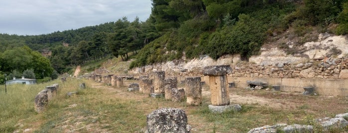 Αμφιαράειο του Ωρωπού is one of Drosia  - Athens north.