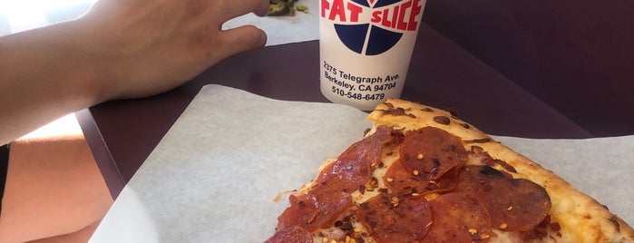 Fat Slice Pizza is one of Berkeley Shopping.