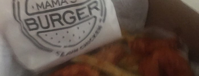 Mama's Burger Cajun Chicken Hoşdere is one of K G'ın Beğendiği Mekanlar.