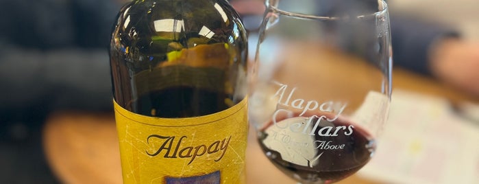 Alapay Cellars is one of Cali Road Trip.