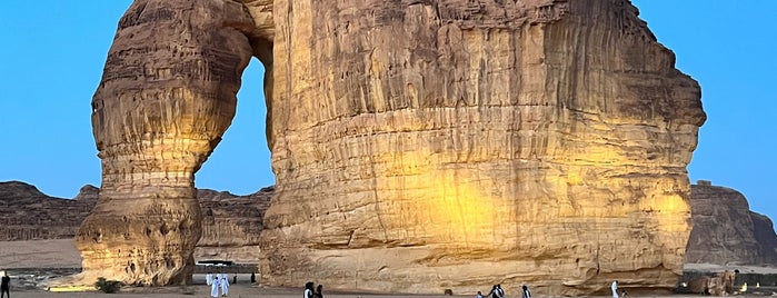 The Elephant Rock is one of Al-Ula '20.