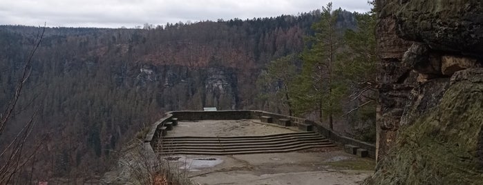 Vyhlídka Belveder is one of Sächsische Schweiz.