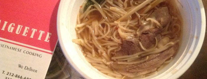 Saiguette is one of The 15 Best Places for Pho in New York City.
