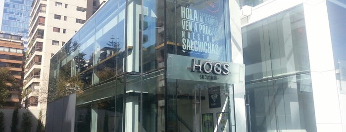 Hogs is one of sandwiches gourmet en santiago de chile.