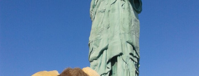 estatua da liberdade - havan is one of joinville.