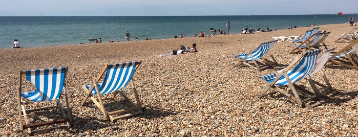 Hove Beach is one of Brighton.