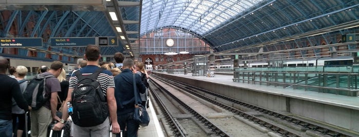 London St Pancras International Railway Station (STP) is one of Europa.