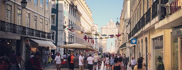 Rua Augusta is one of Lisbon.