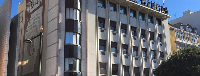 Diário de Notícias is one of Obras do arquiteto Pardal Monteiro em Lisboa.