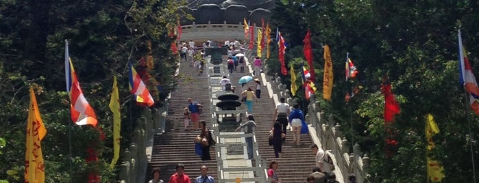 Tian Tan Buddha (Giant Buddha) is one of HK.