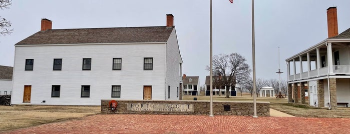 Fort Scott National Historic Site is one of National Historical Parks and Historic Sites.