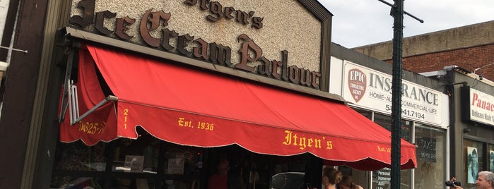 Itgen's Ice Cream Parlour is one of Long Island sat 1.