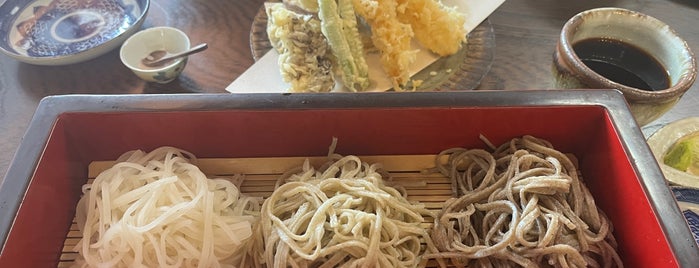 泰然 is one of 蕎麦.