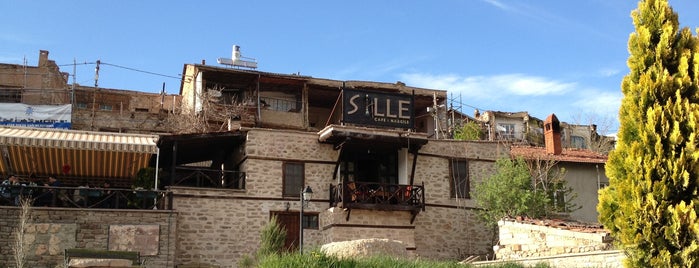 Sille Nargile Kafe is one of places.