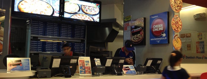 Domino's Pizza is one of food finds.