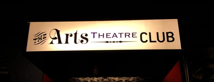 The Arts Theatre Club is one of all.