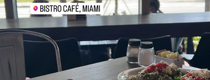 Bistro Cafe is one of Miami.