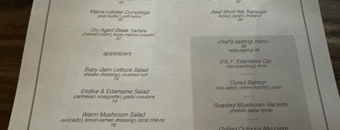 S.K.Y. is one of Chicago - Fancy Dinner.