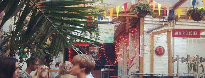 Shacklewell Arms is one of London's Best Beer Gardens.