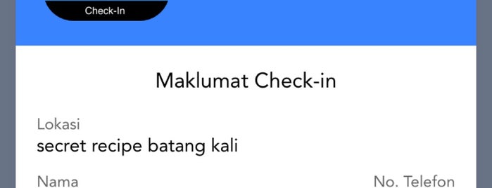 Secret Recipe Batang Kali is one of @Selangor/NE.