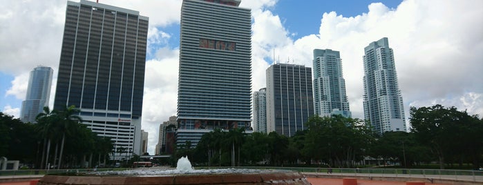Mildred & Clause Pepper Fountain is one of Miami.