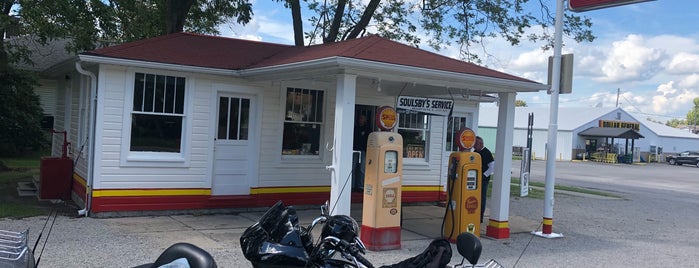 Soulsby Shell Station is one of Illinois Route 66.