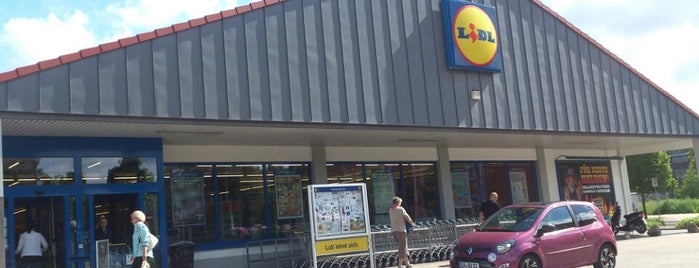 Lidl is one of Supermarkt.