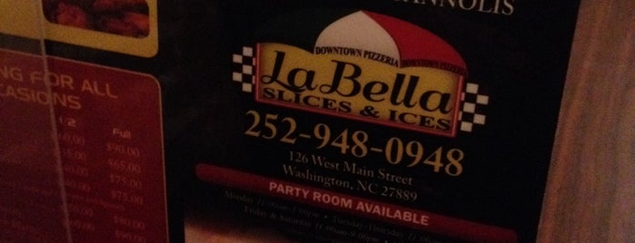 La Bella Slices and Ices is one of Favorites.