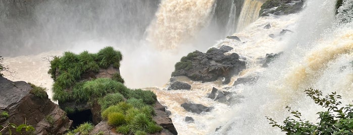 Iguazu Falls is one of Foz de guaso Brazil.
