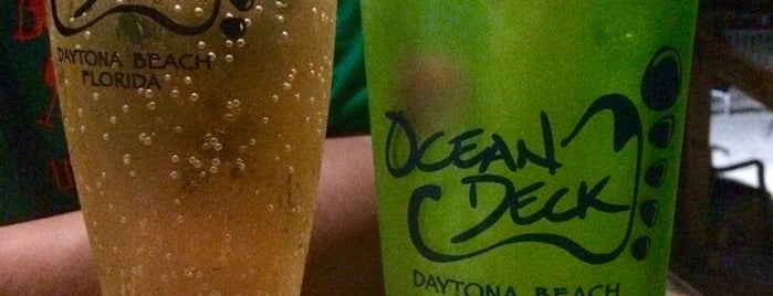 Ocean Deck is one of The 15 Best Places for Beer in Daytona Beach.