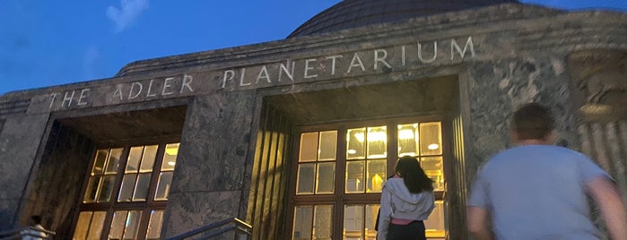 Adler Planetarium is one of Zach's Saved Places.