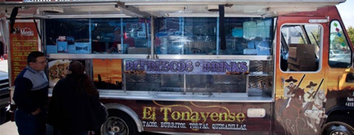 El Tonayense Taco Truck is one of San Francisco's Best! Peter's Fav's.