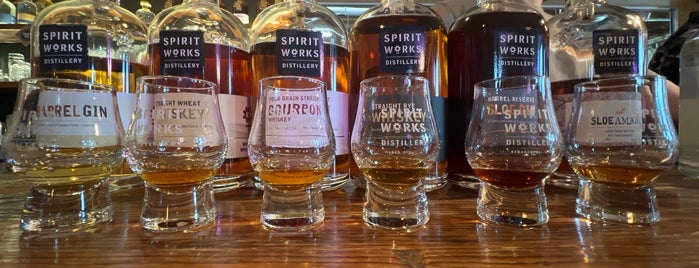 Spirit Works Distillery is one of USA: Drinks & Eats.