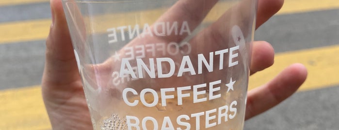 Andante Coffee Roasters is one of Lieux qui ont plu à Shelya.