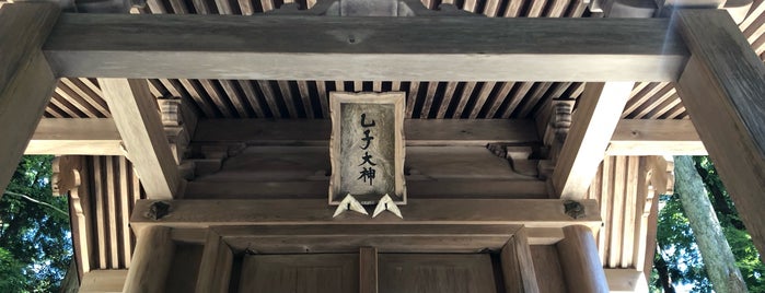 乙子神社 is one of 彌彦(いやひこ)さん.