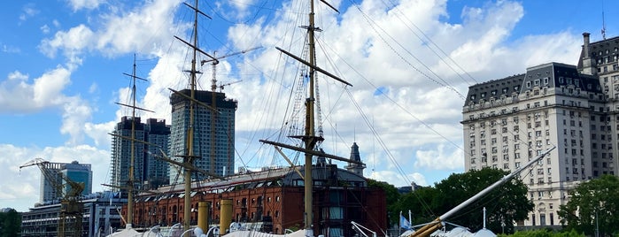 Buque Museo A.R.A. Presidente Sarmiento is one of Buenos Aires - Puerto Madero.