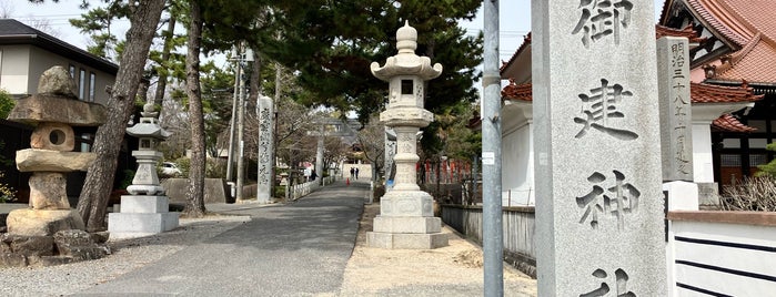御建神社 is one of 西条.