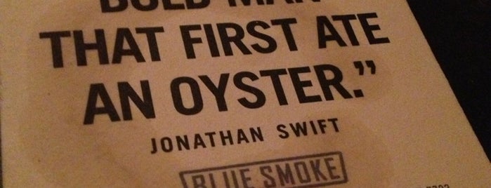 Blue Smoke is one of Favorite Spots to Eat.