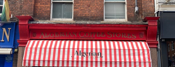 Algerian Coffee Stores is one of London Soho coffee.