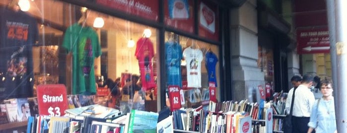 Strand Bookstore is one of Favorite Shops.