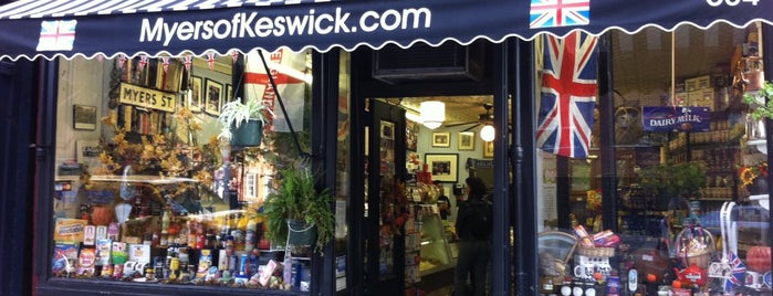 Myers of Keswick is one of Favorite Shops.