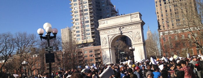 Washington Square Park is one of Spots I've Been Mayor Of :).