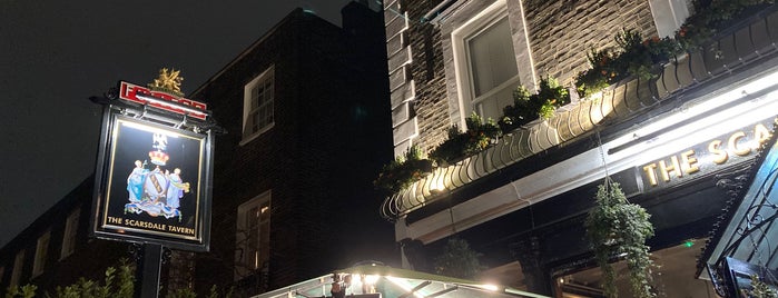 The Scarsdale Tavern is one of London's 50 Best Pubs 2020.