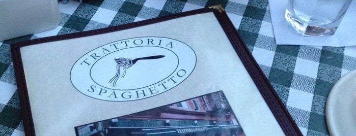 Trattoria Spaghetto is one of Favorite Spots to Eat.