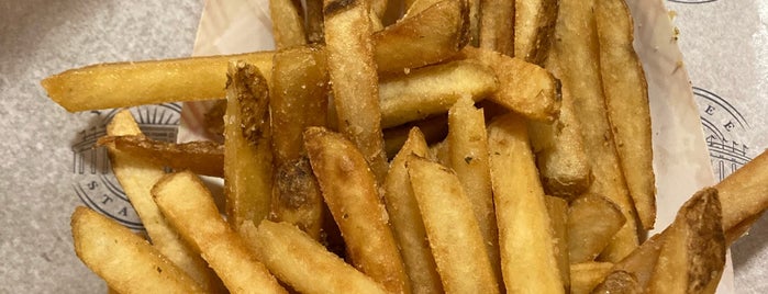 Garlic Fries is one of The Craigs @Yankees.