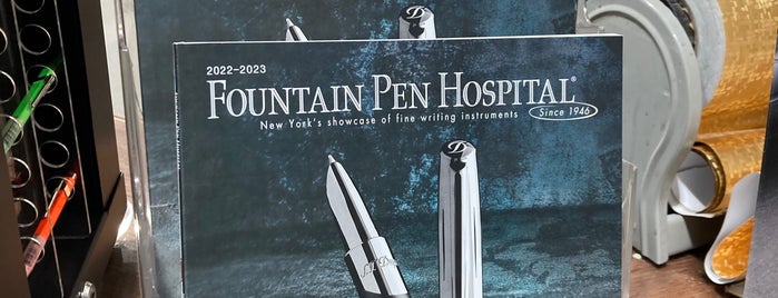 Fountain Pen Hospital is one of Bookstores.