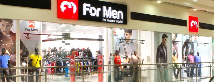 For Men is one of ТРЦ "Караван" Днепропетровск.