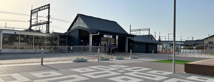 Yuzaki Station is one of 近畿日本鉄道 (西部) Kintetsu (West).