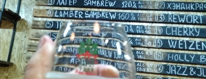 Sambrew is one of Бары Омска.