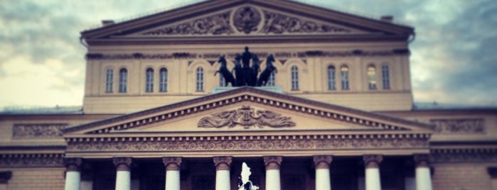 Teatro Bolshoi is one of Moscow.